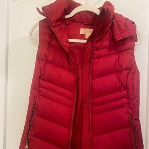 Michael Kors Red Vest in Small